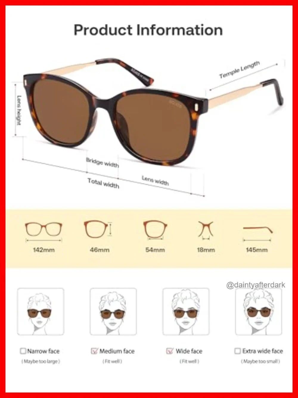 Oversized Square Polarized Sunglasses UV400 Women Retro Driving Shades